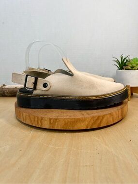 Dr. Martens Carlson Slingback Mule - Sand Size 9L 8M